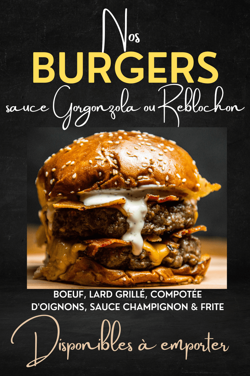 Image de l'événement Venez goûter nos burgers